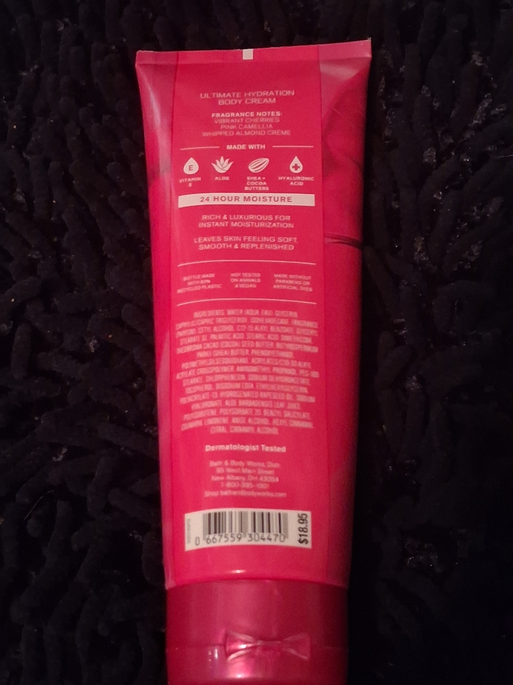 bodycology Watermelon Splash Body Cream - Pink - Picture 2 of 2